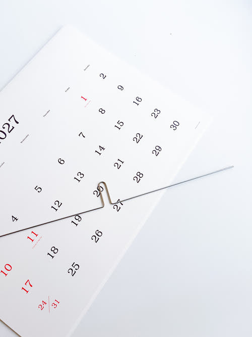 KASAI Kaoru Calendar 2027 （罫線なし / Unlined）
