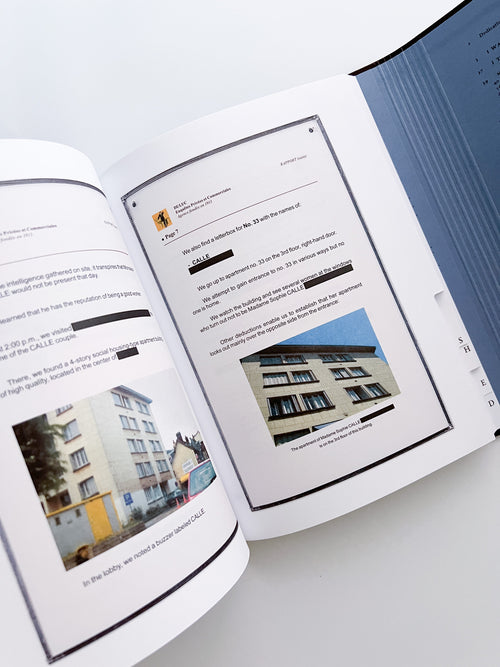 Catalogue raisonné of the unfinished / Sophie Calle