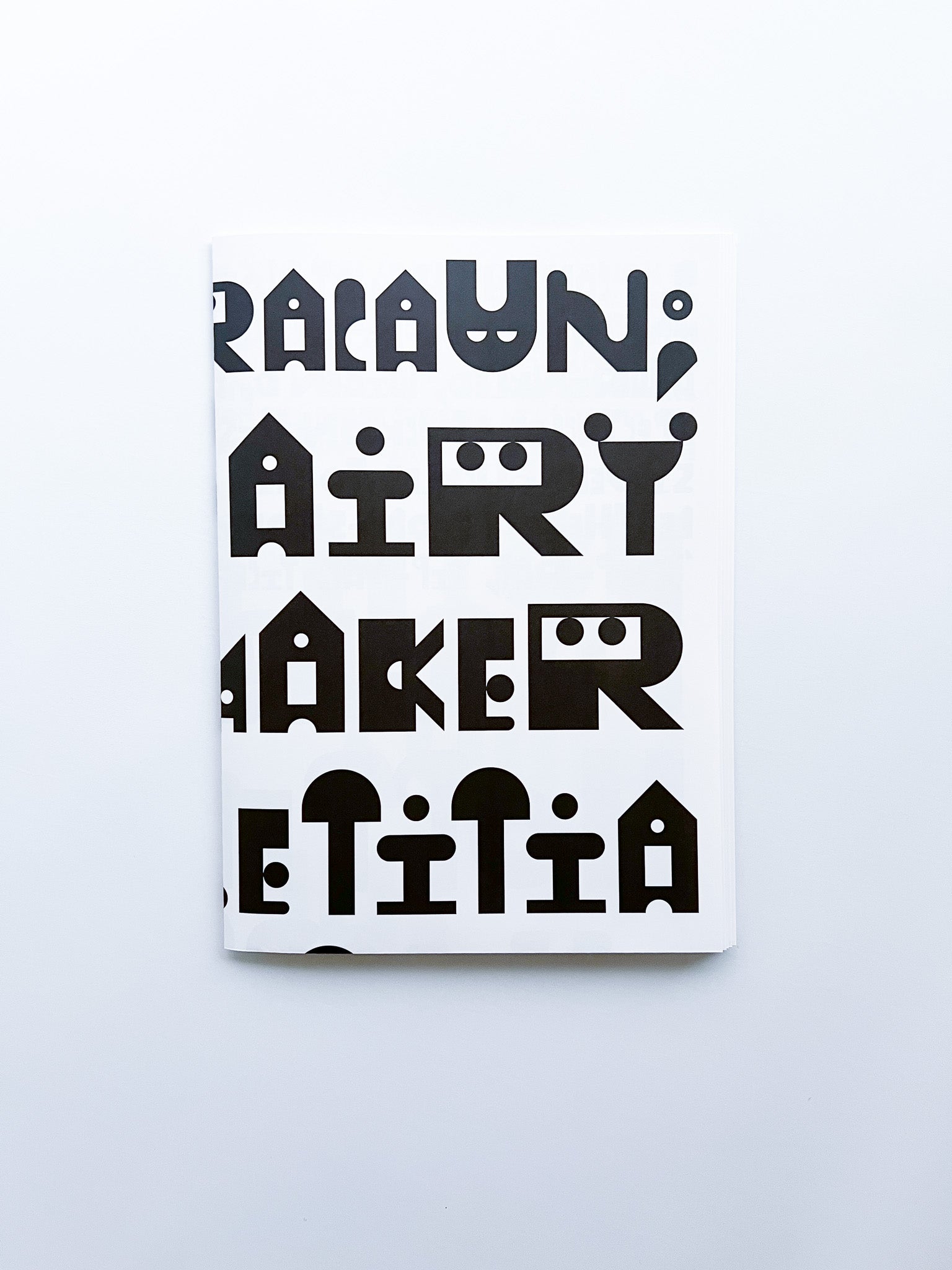 ALIEN SPEECH / TYPE SPECIMEN / Zin Nagao - 本屋青旗 Ao-Hata Bookstore