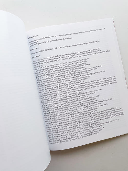 Helmut Lang Archive Dispersed by Joakim Andreasson
