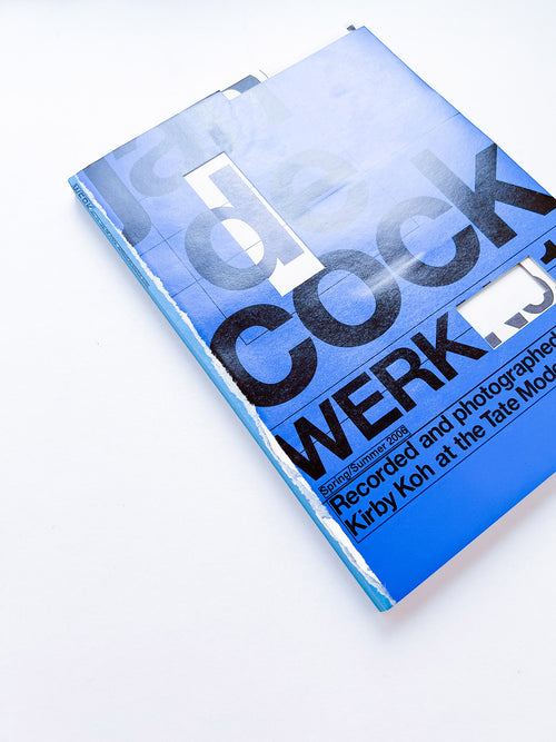 WERK No.13: Jan de Cock recorded and photographed by Kirby Koh (2006)