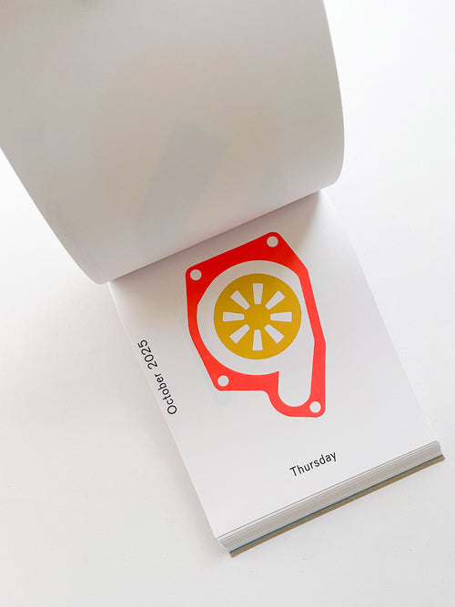 Calendar 2025 / Every day is a new day / Karel Martens