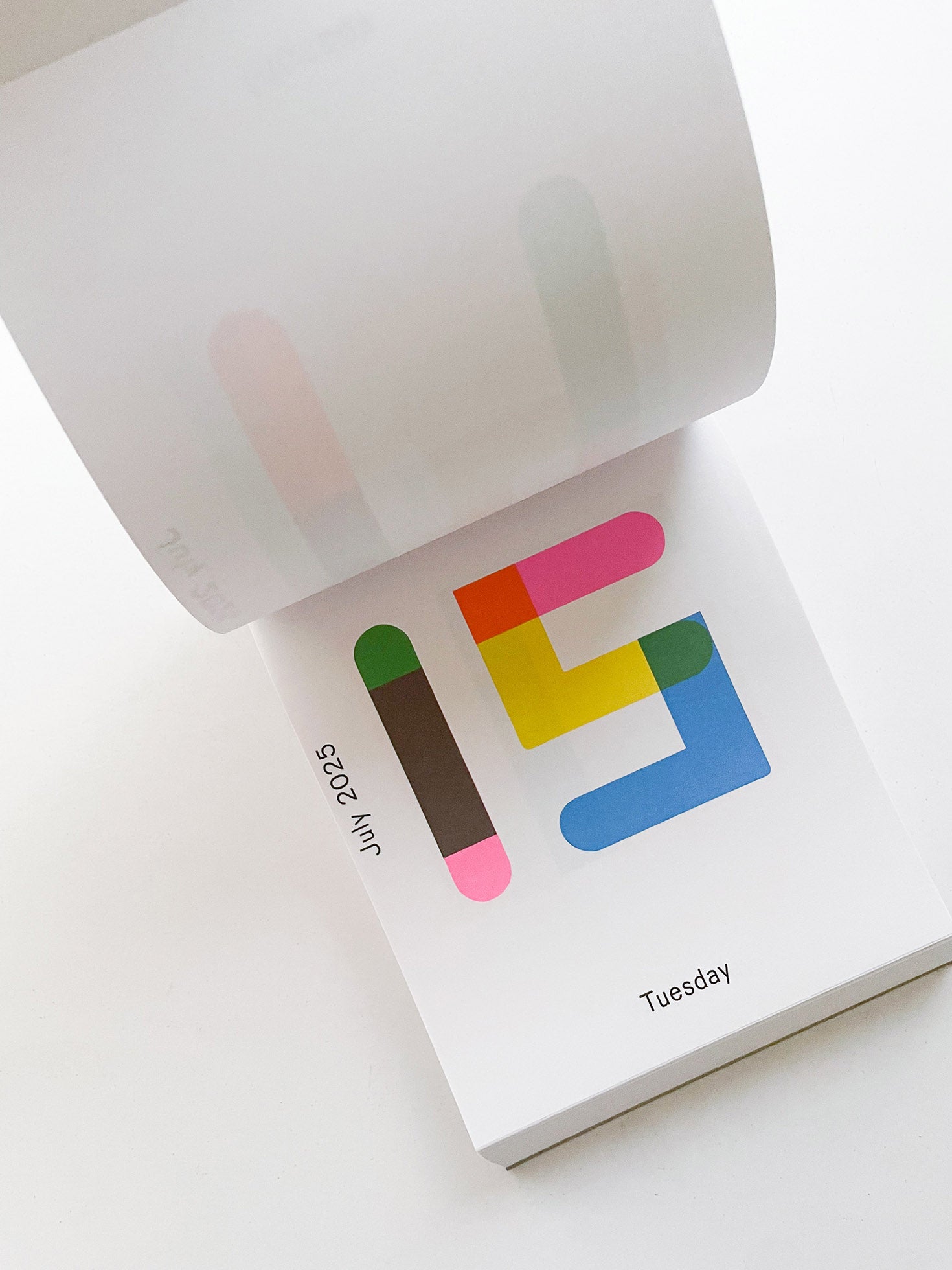 Calendar 2025 / Every day is a new day / Karel Martens