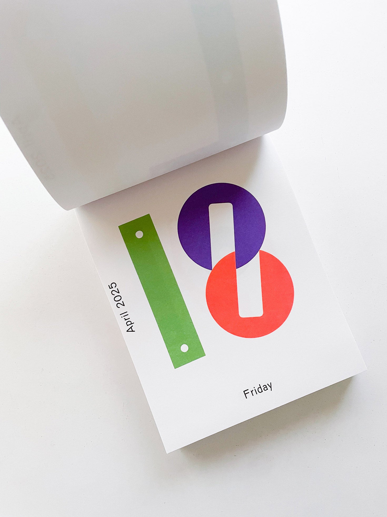 Calendar 2025 / Every day is a new day / Karel Martens