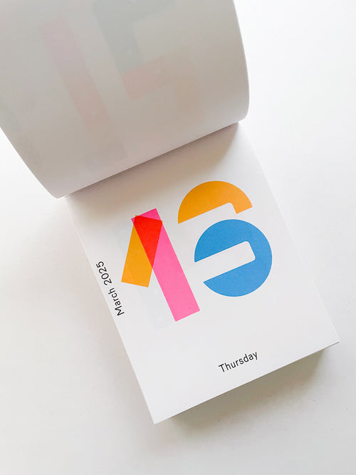 Calendar 2025 / Every day is a new day / Karel Martens