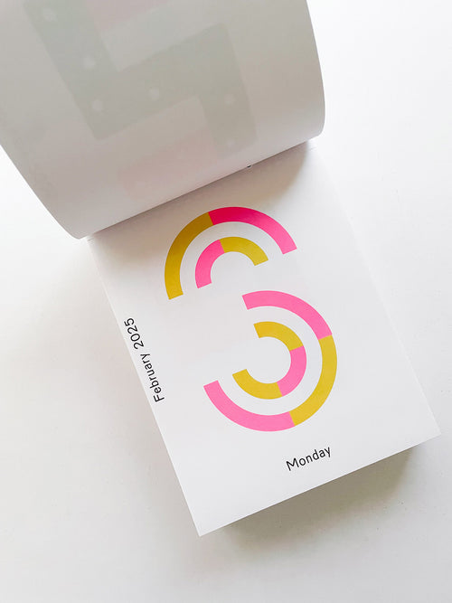 Calendar 2025 / Every day is a new day / Karel Martens