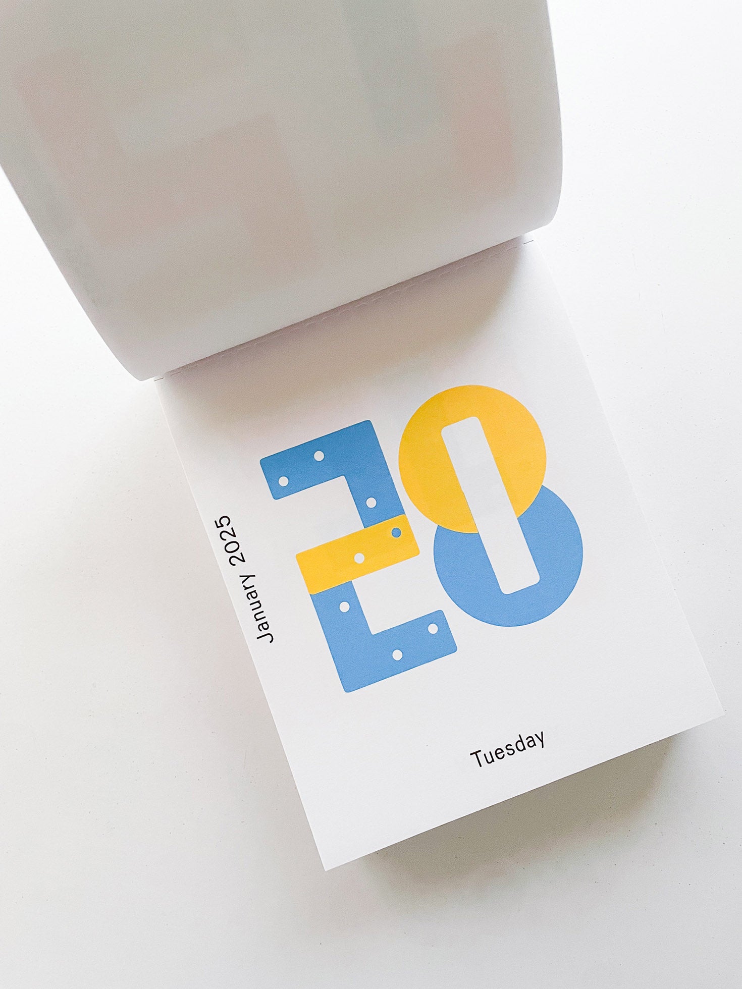 Calendar 2025 / Every day is a new day / Karel Martens