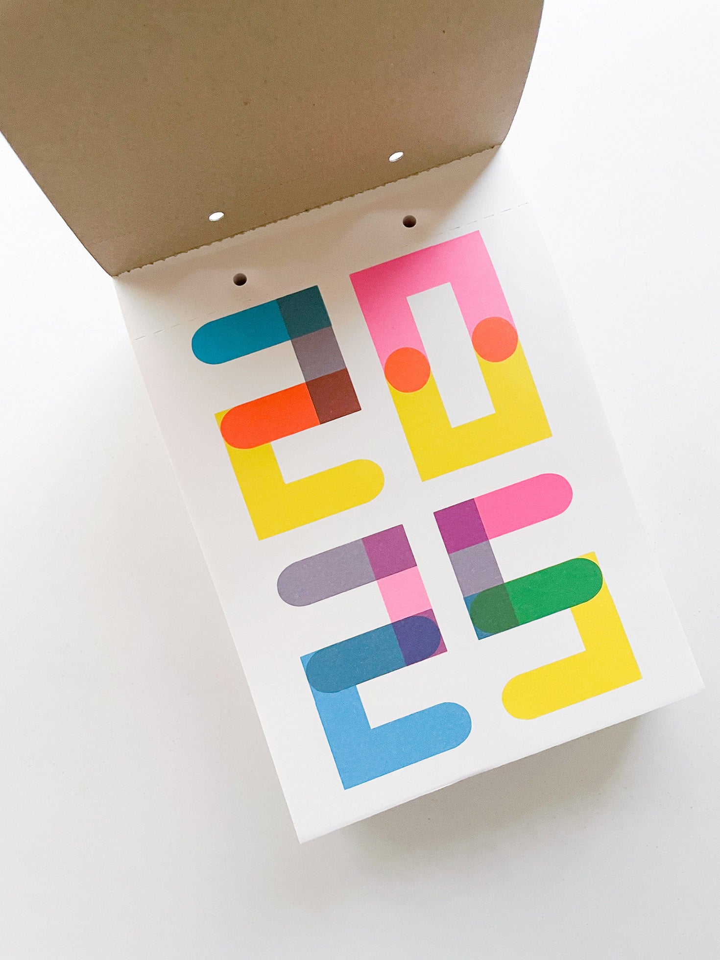 Calendar 2025 / Every day is a new day / Karel Martens