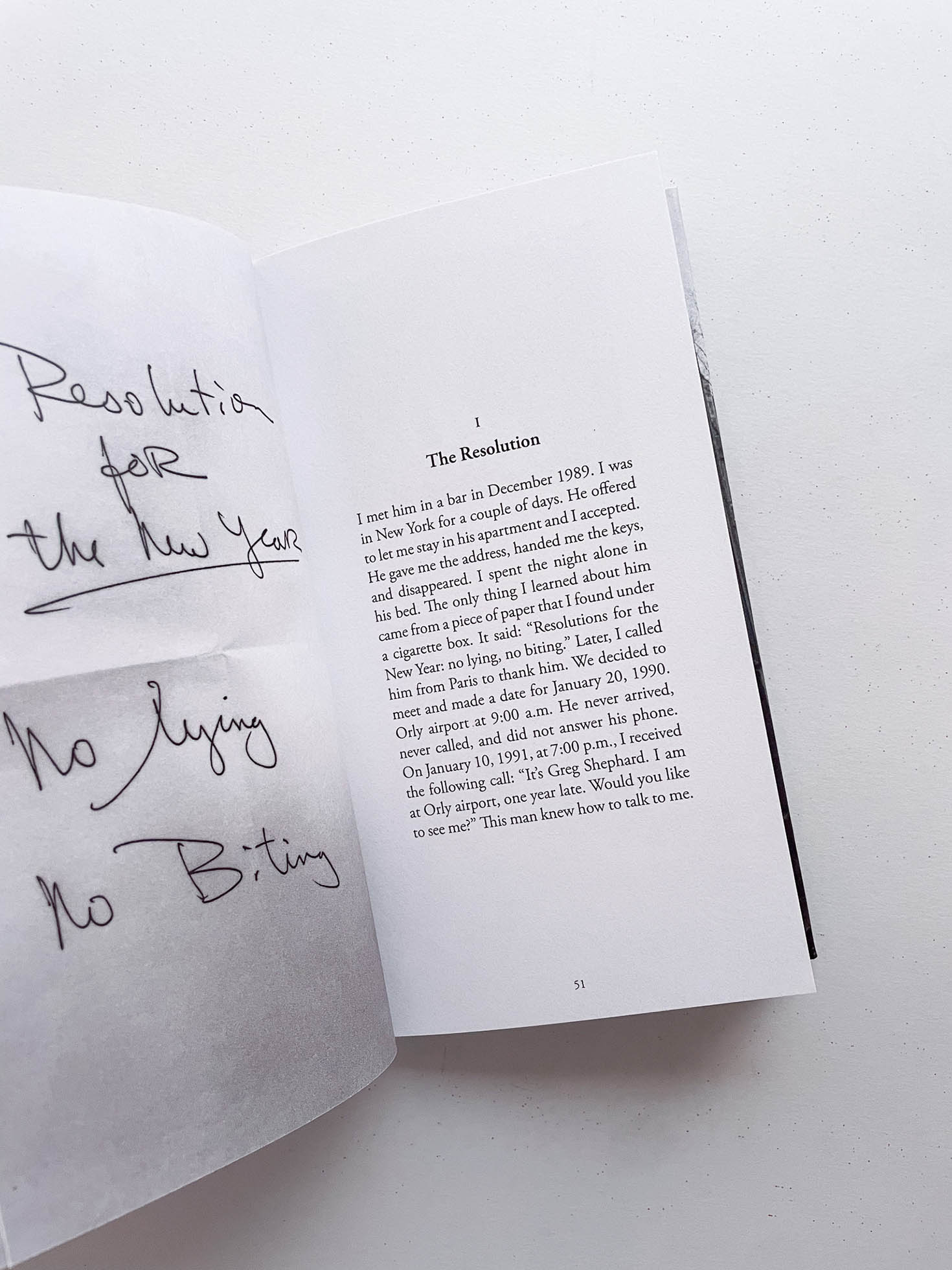 TRUE STORIES / Sophie Calle