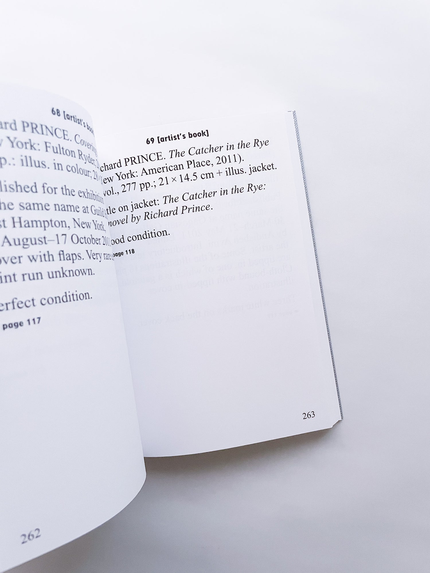 BIBLIOTHÈQUE D’UN AMATEUR. RICHARD PRINCE’S PUBLICATIONS 1980–2020 / Richard Prince