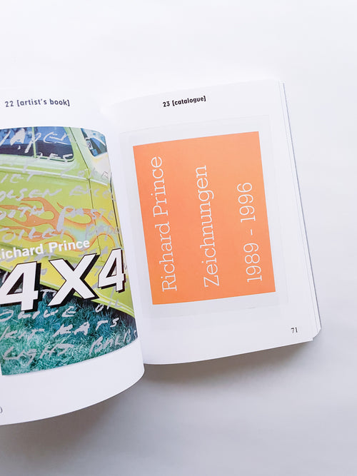 BIBLIOTHÈQUE D’UN AMATEUR. RICHARD PRINCE’S PUBLICATIONS 1980–2020 / Richard Prince