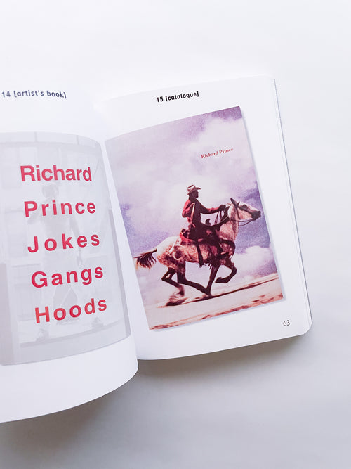 BIBLIOTHÈQUE D’UN AMATEUR. RICHARD PRINCE’S PUBLICATIONS 1980–2020 / Richard Prince