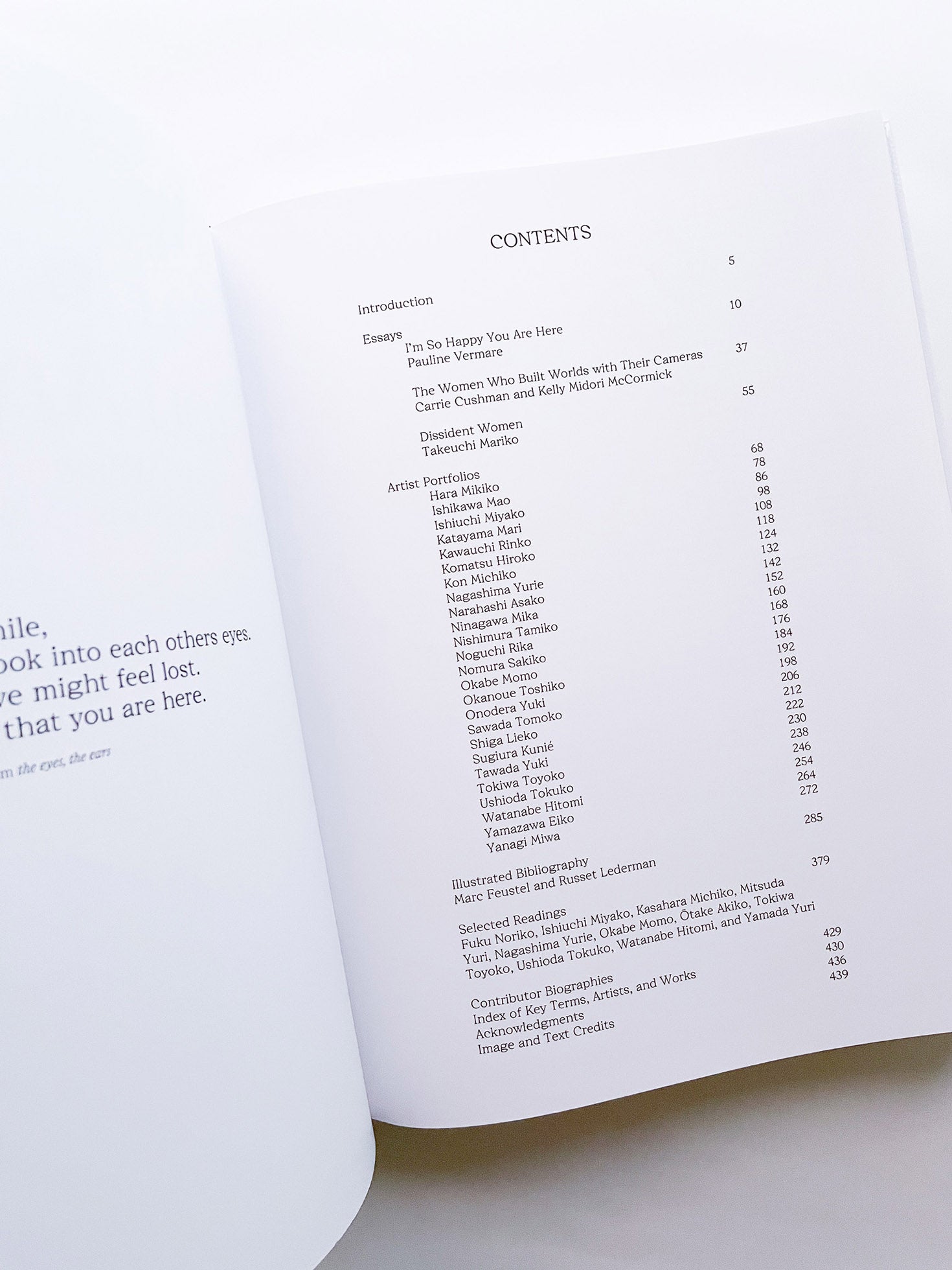 I’m So Happy You Are Here: Japanese Women Photographers from the 1950s to Now