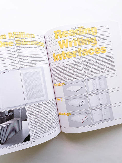 Library of Artistic Print on Demand Post-Digital Publishing in Times of Platform Capitalism / Annette Gilbert, Andreas Bülhoff