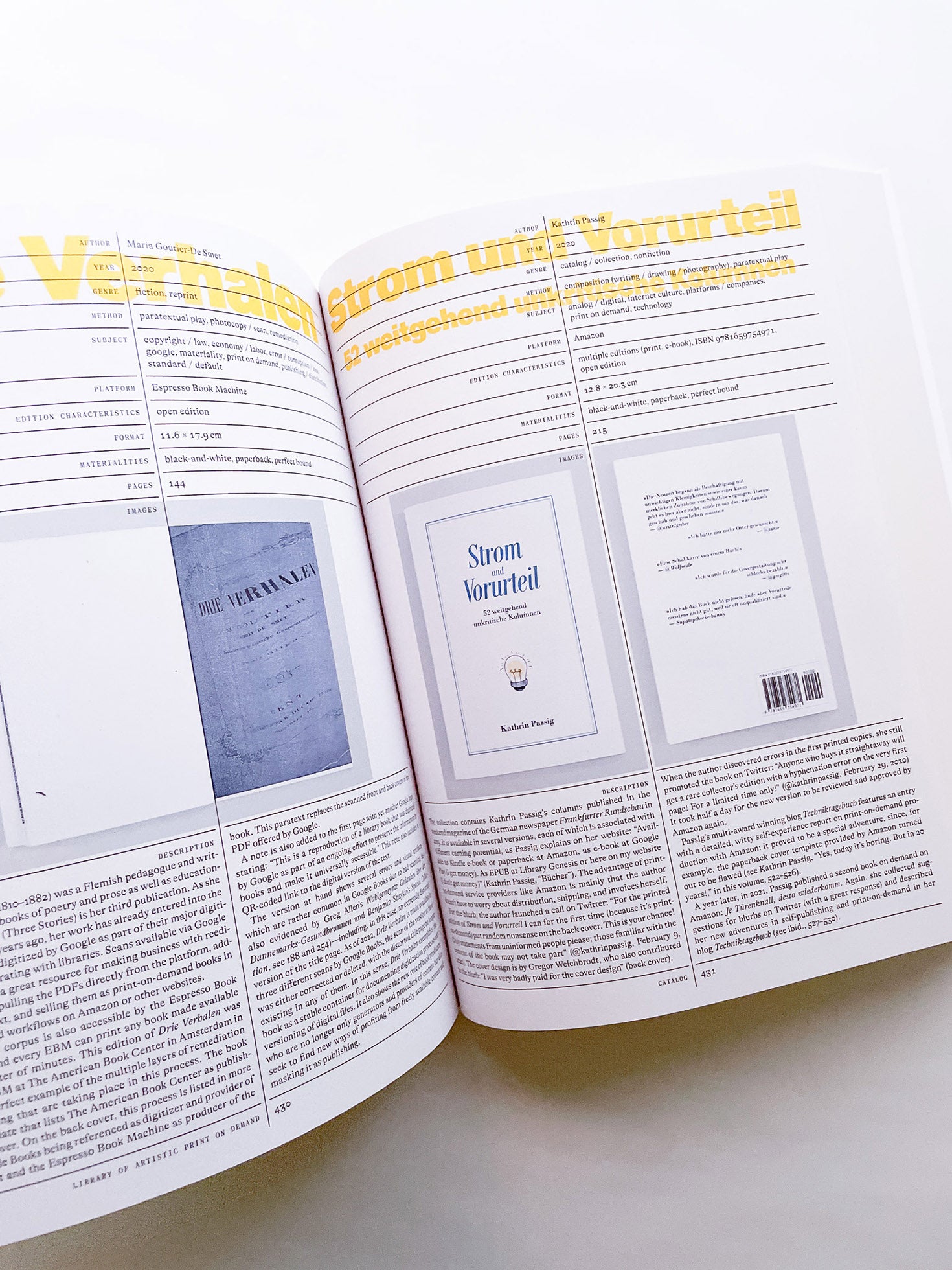 Library of Artistic Print on Demand Post-Digital Publishing in Times of Platform Capitalism / Annette Gilbert, Andreas Bülhoff