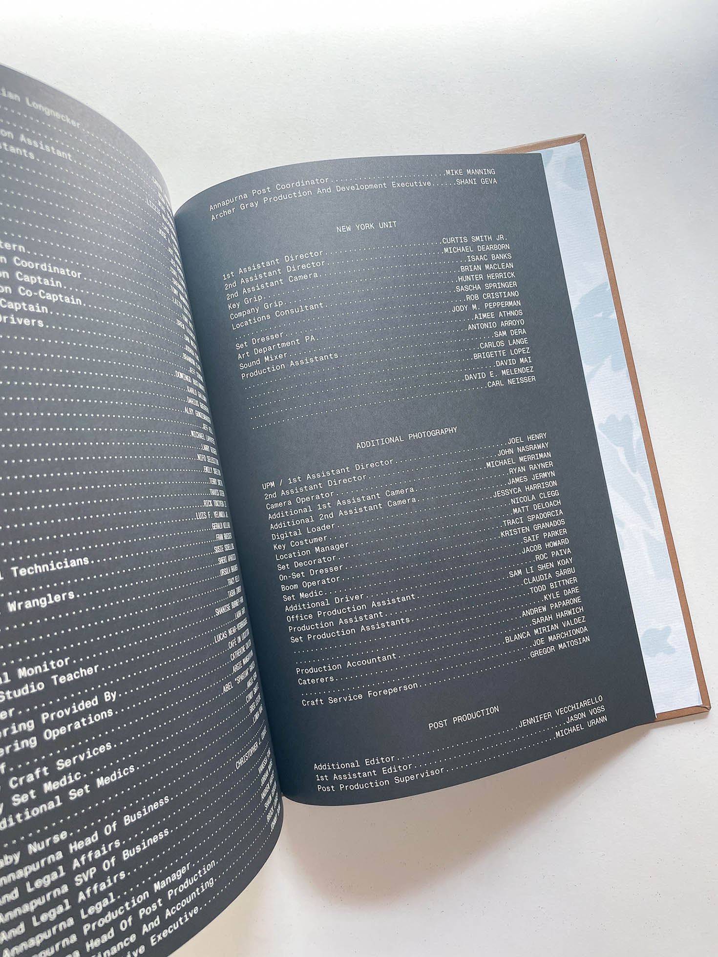 20TH CENTURY WOMEN SCREENPLAY BOOK / Mike Mills