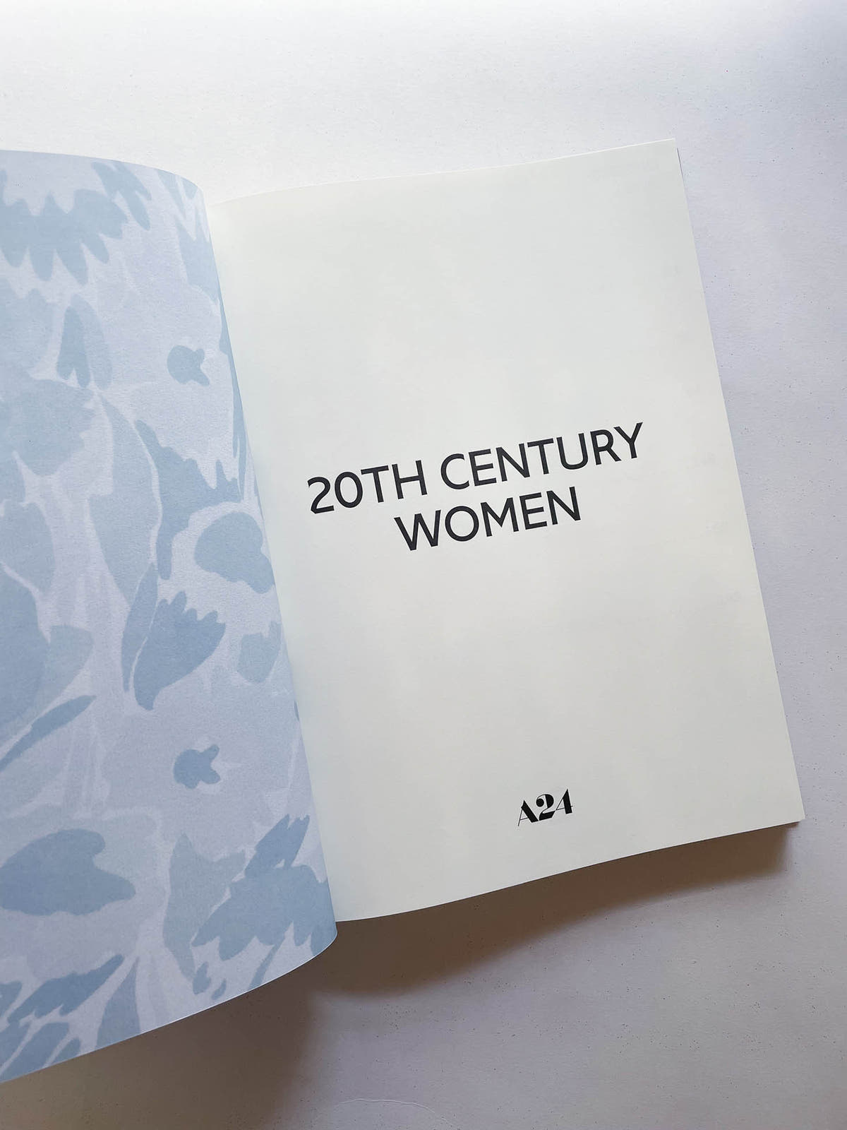20TH CENTURY WOMEN SCREENPLAY BOOK / Mike Mills