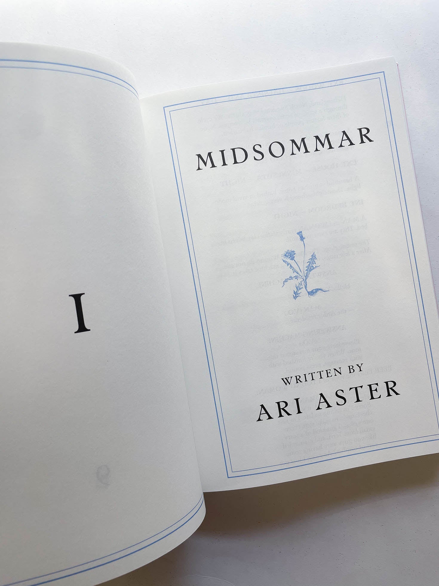MIDSOMMAR SCREENPLAY BOOK / Ari Aster - 本屋青旗 Ao-Hata Bookstore