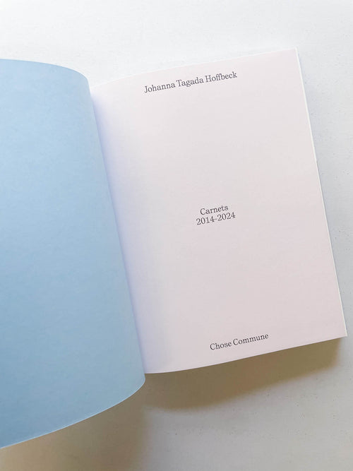 CARNETS / Johanna Tagada Hoffbeck