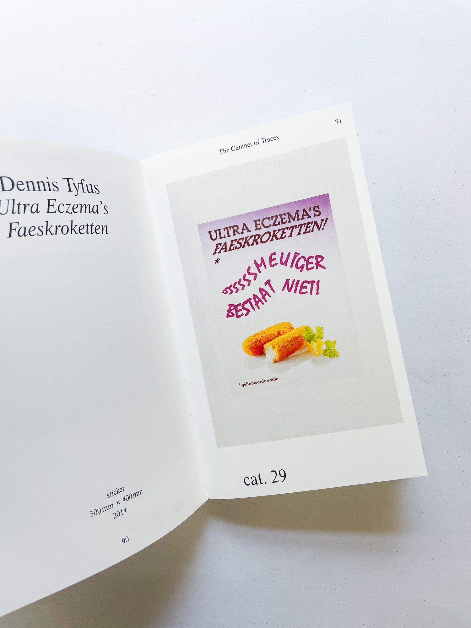 THE CABINET OF TRACES