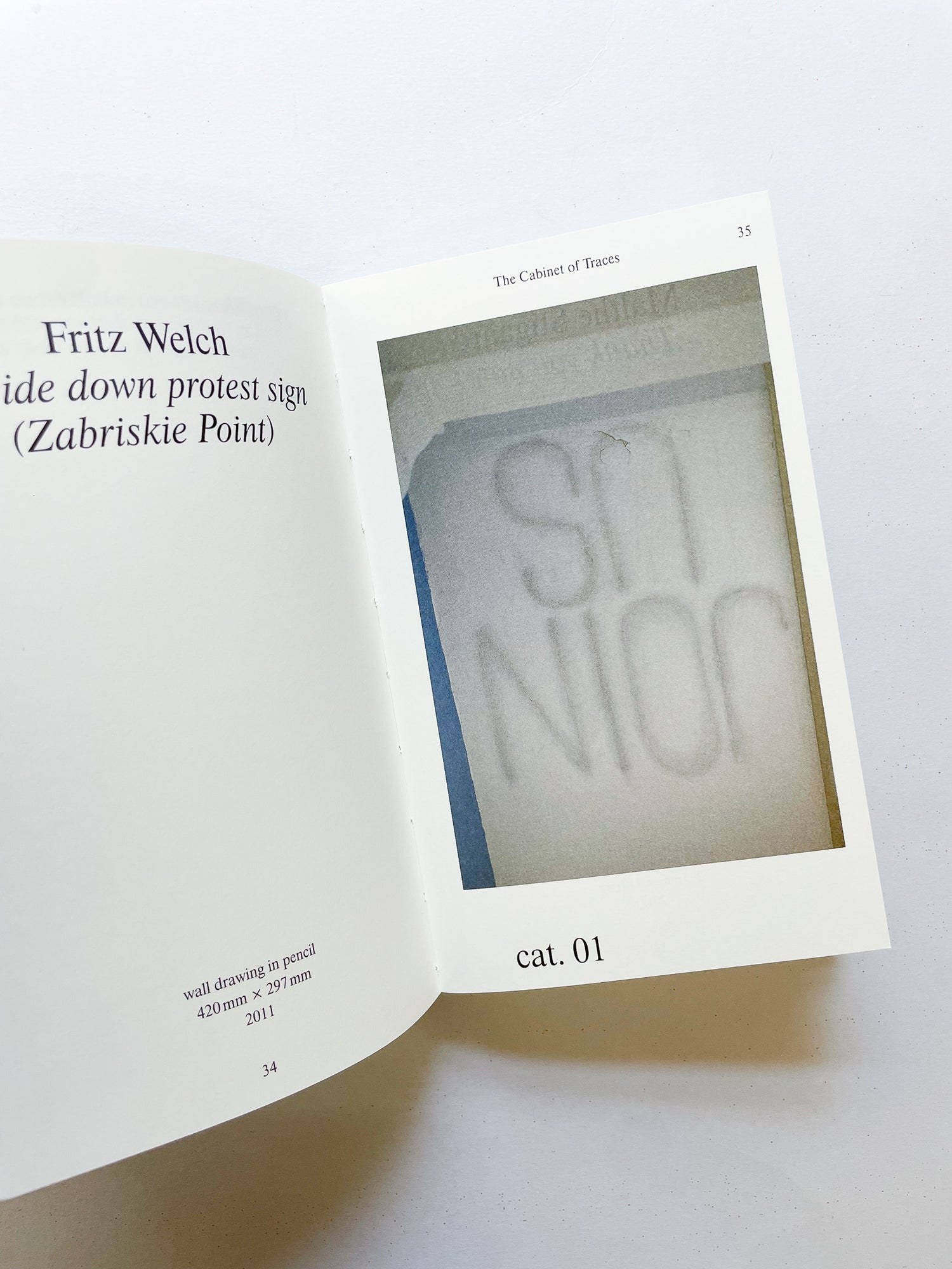 THE CABINET OF TRACES