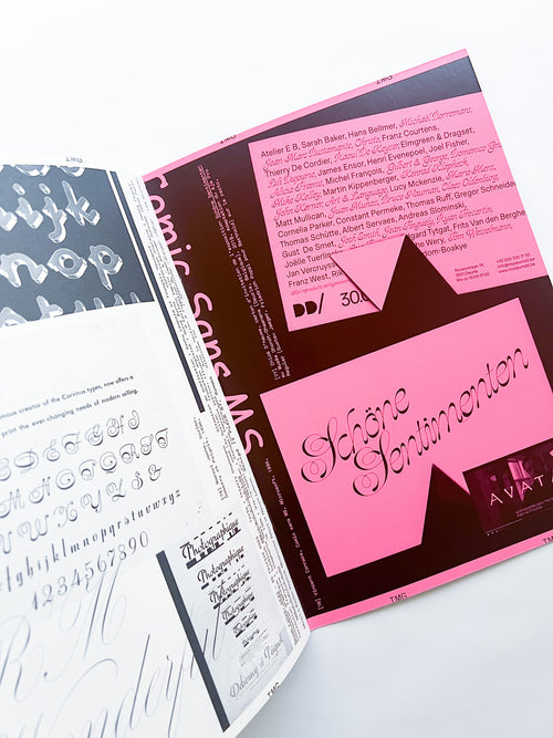 Revue Faire n°43 — A typeface: “Typographic writing”