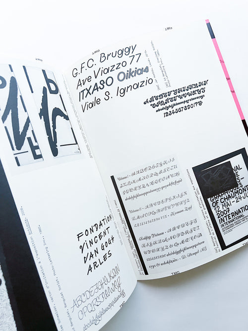 Revue Faire n°43 — A typeface: “Typographic writing”