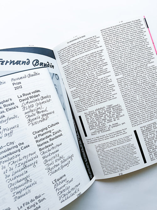 Revue Faire n°43 — A typeface: “Typographic writing”