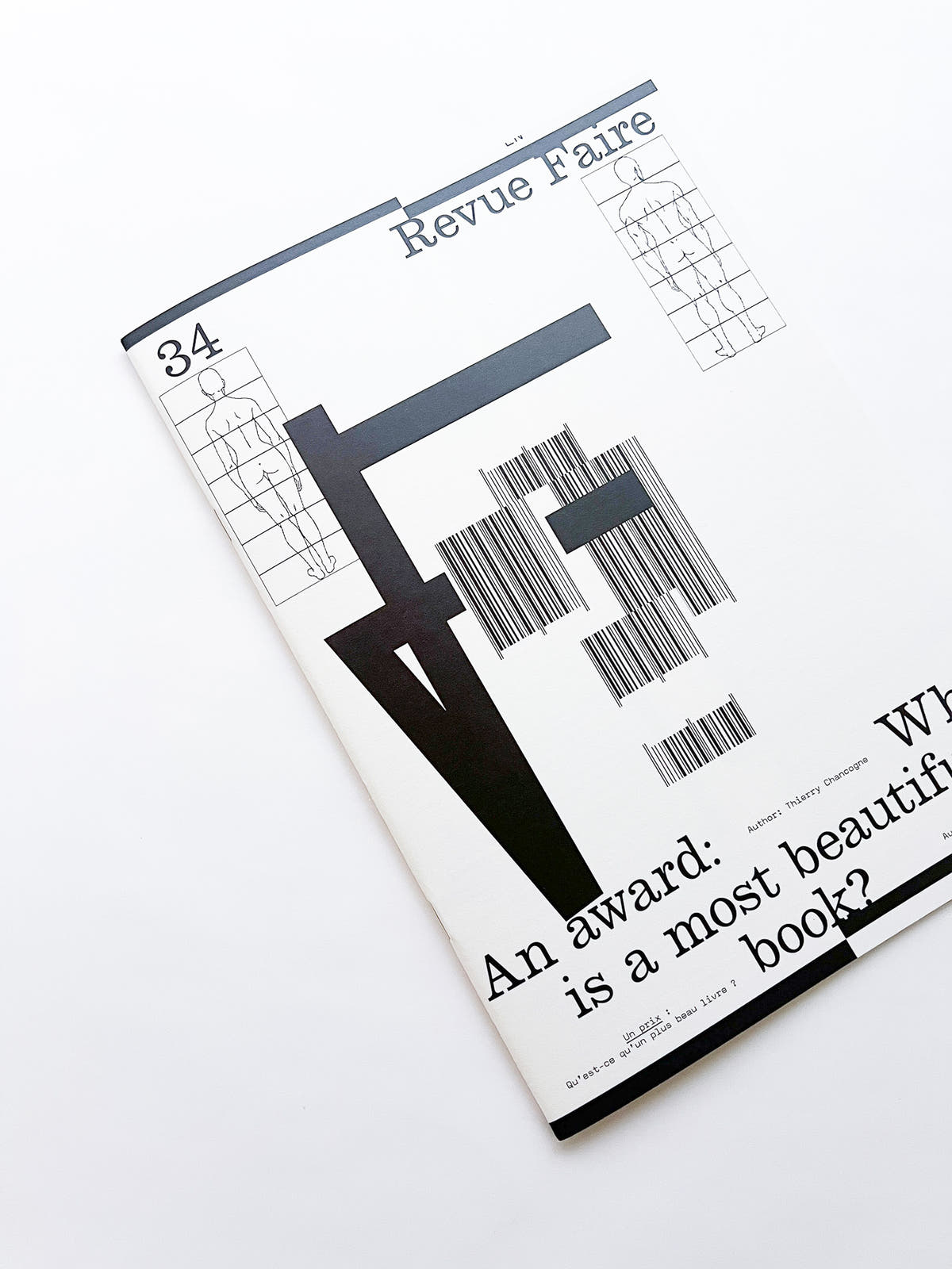 Revue Faire n°34 — An award: What is a most beautiful book?