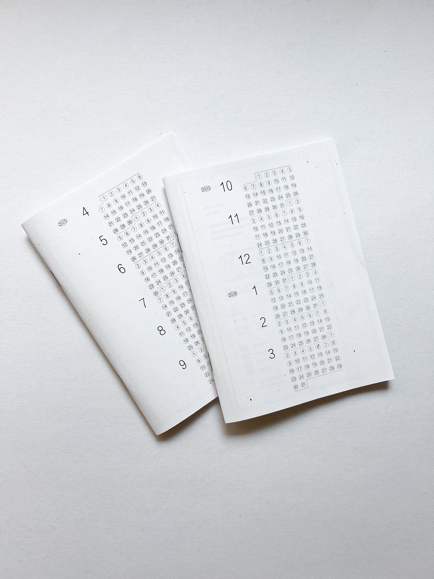 予定帳（2025年度版/文庫版）