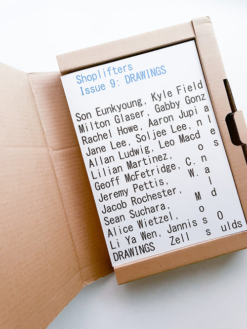 Shoplifters Issue 9: DRAWINGS