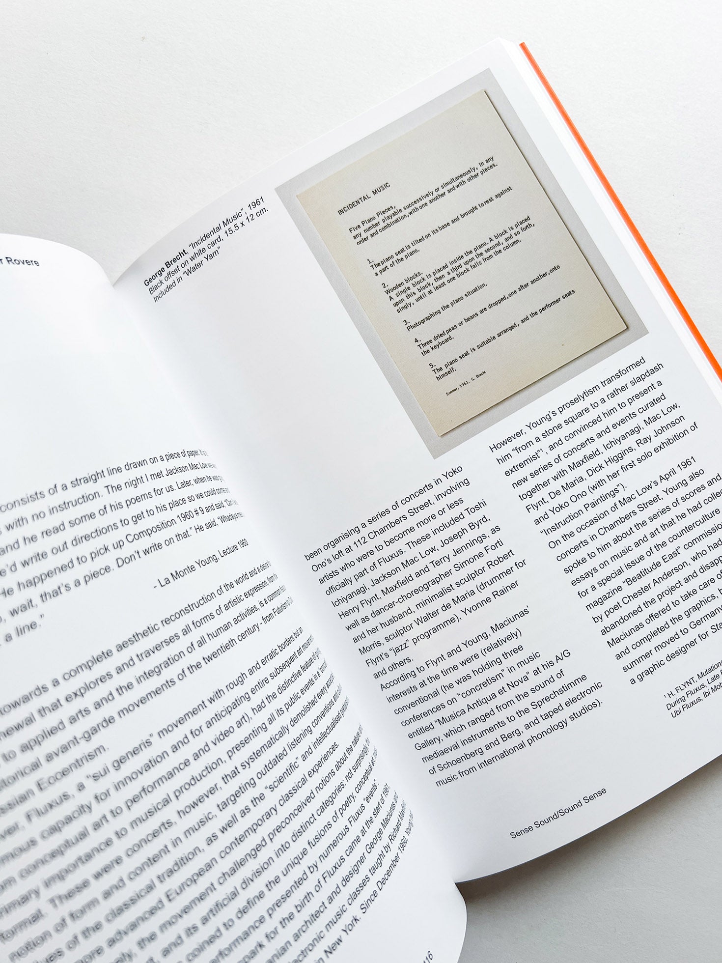 SENSE SOUND SOUND SENSE - FLUXUS MUSIC, SCORES & RECORDS