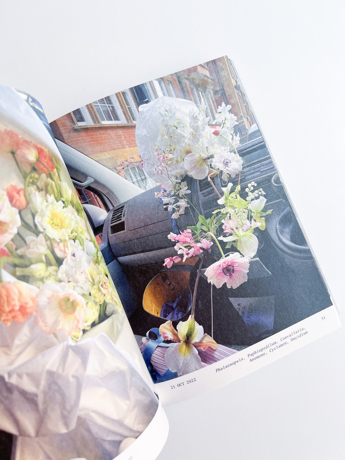 Flowers in the Front Seat / Simone Gooch