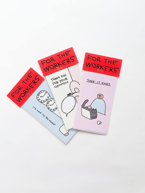 Sticker: The workers (3 pirce set) / Kim Sujin