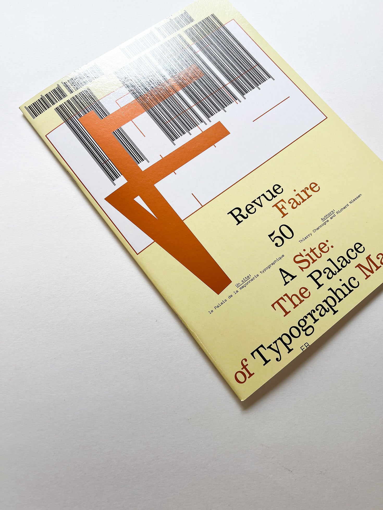 Revue Faire n°50 - A Site: The Palace of Typographic Masonry