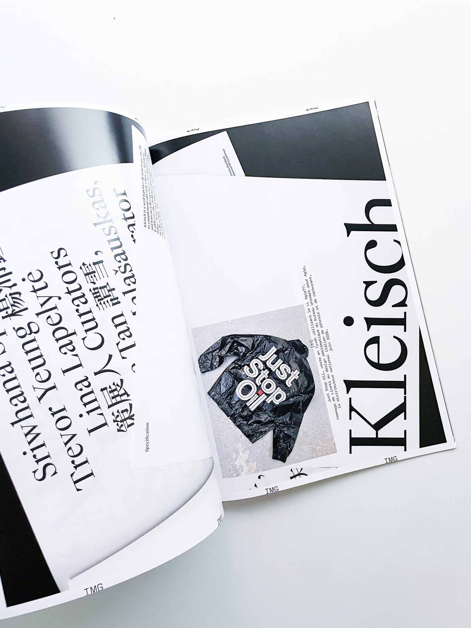 Revue Fairen n°30 bis — Types of types: the typographic specimen by Lineto.