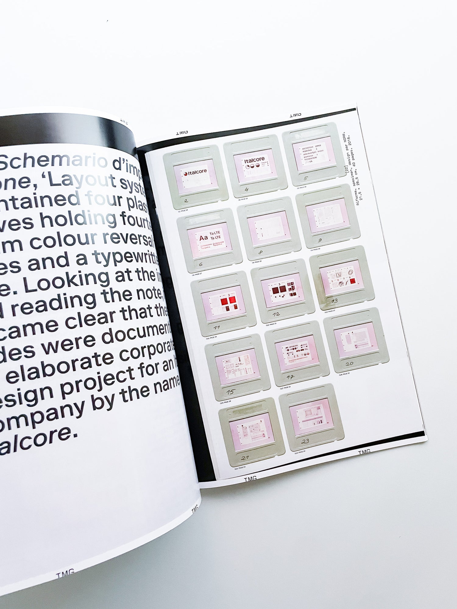 Revue Fairen n°30 bis — Types of types: the typographic specimen by Lineto.