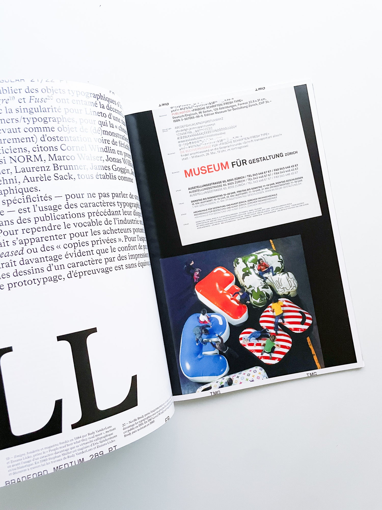 Revue Fairen n°30 bis — Types of types: the typographic specimen by Lineto.