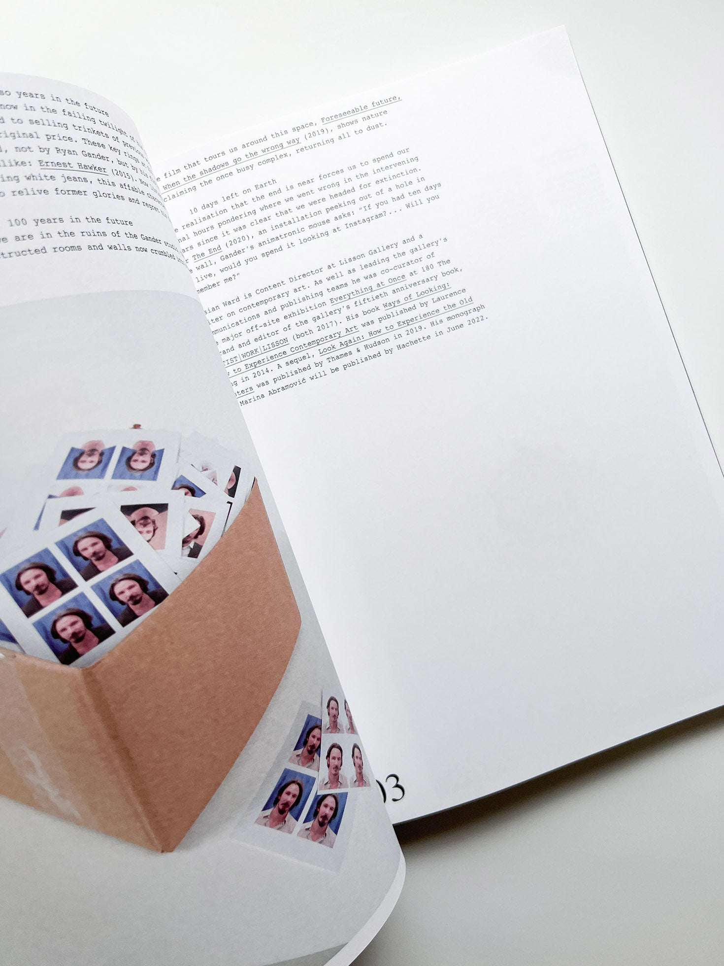 A MELTED SNOWMAN / Ryan Gander