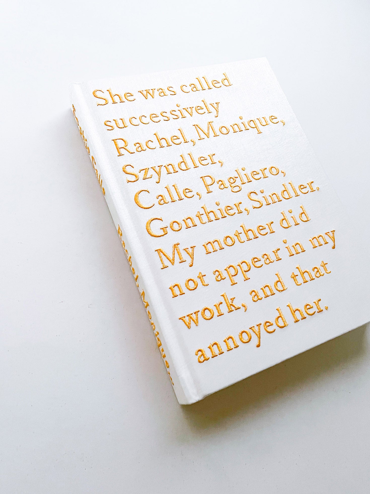 Rachel, Monique... / Sophie Calle