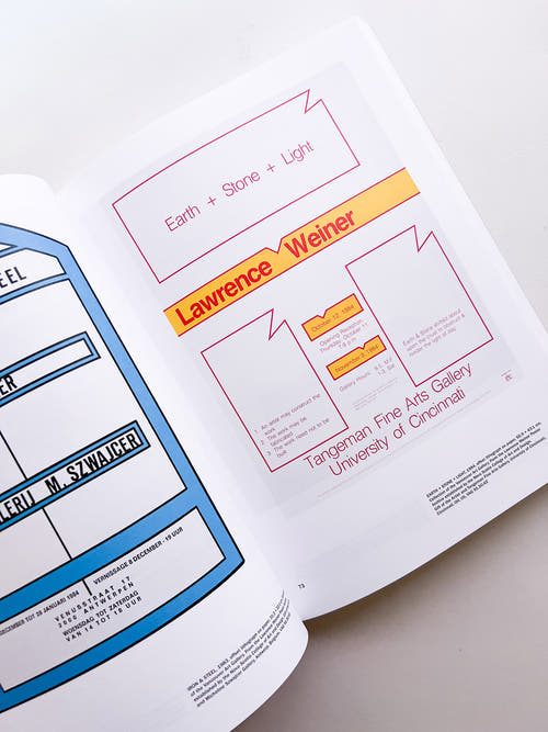 OF & ABOUT POSTERS: THE LAWRENCE WEINER POSTER ARCHIVE (1965-2021) / Lawrence Weiner