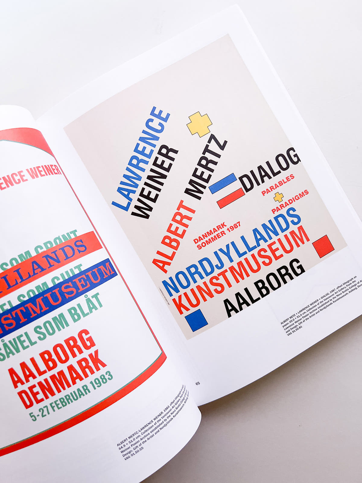 OF & ABOUT POSTERS: THE LAWRENCE WEINER POSTER ARCHIVE (1965-2021) / Lawrence Weiner