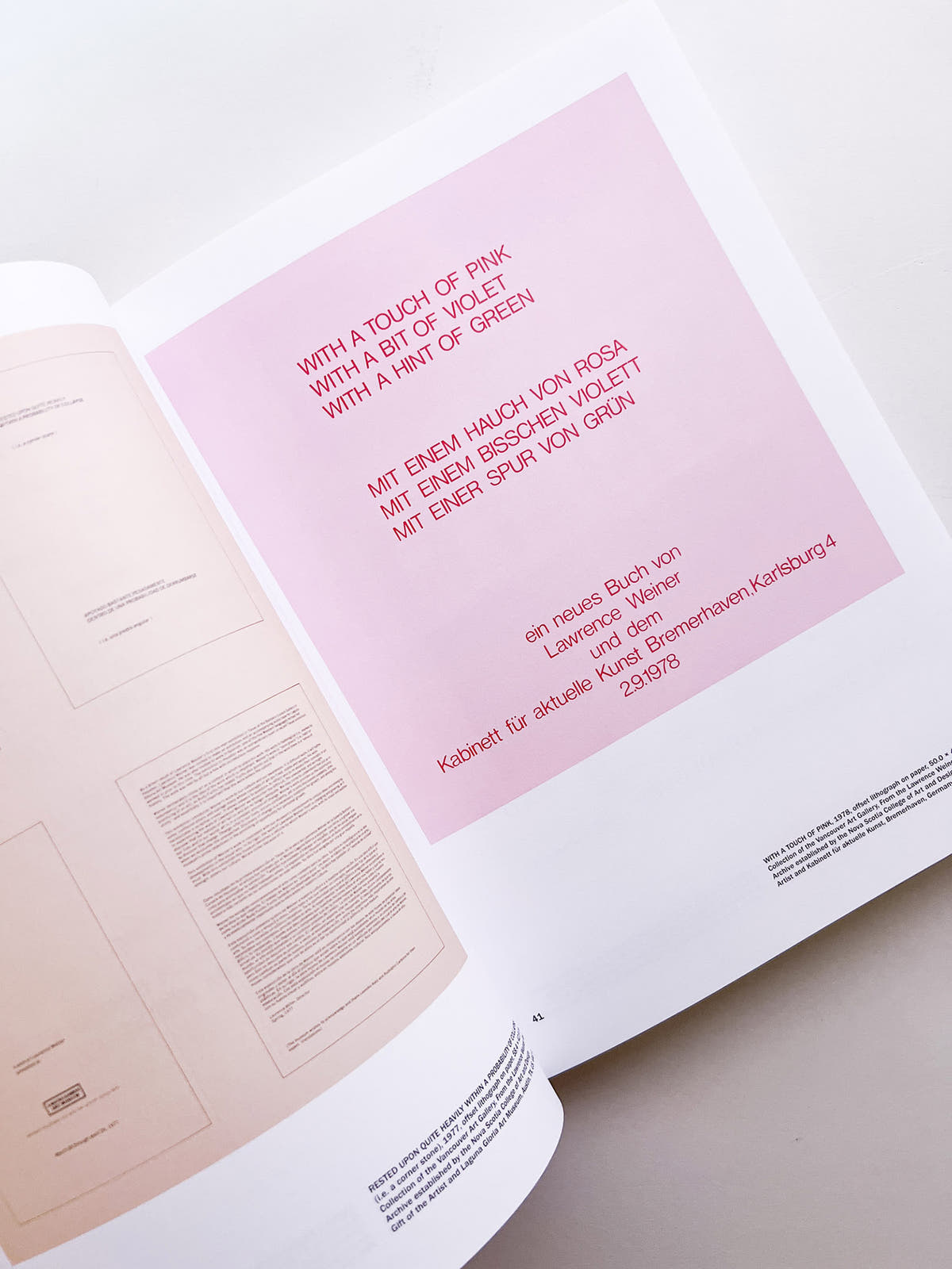 OF & ABOUT POSTERS: THE LAWRENCE WEINER POSTER ARCHIVE (1965-2021) / Lawrence Weiner