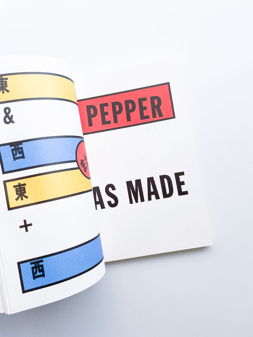 りんご & たまご, しお & こしょう apples & eggs, salt & pepper / Lawrence Weiner