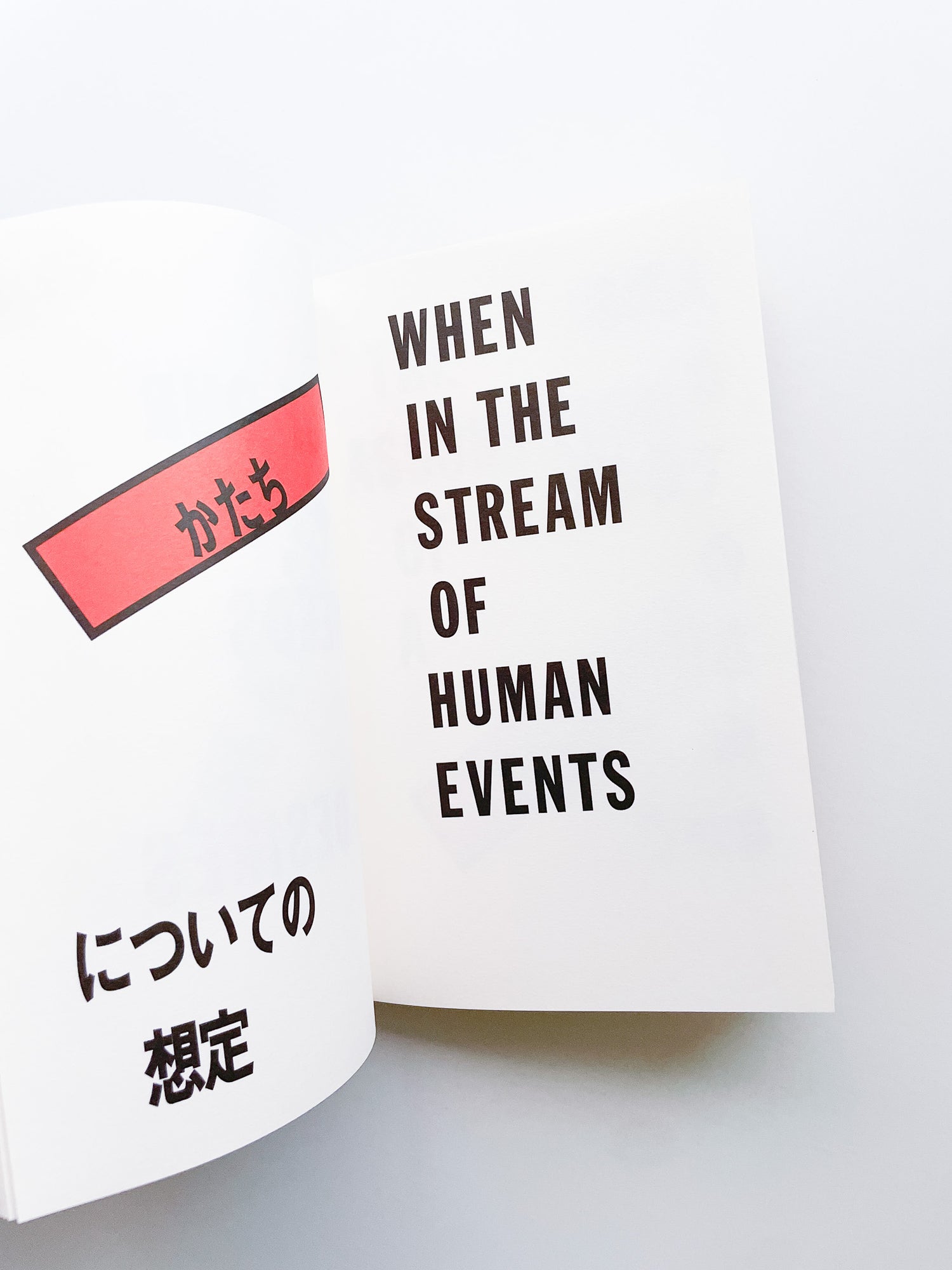 りんご & たまご, しお & こしょう apples & eggs, salt & pepper / Lawrence Weiner