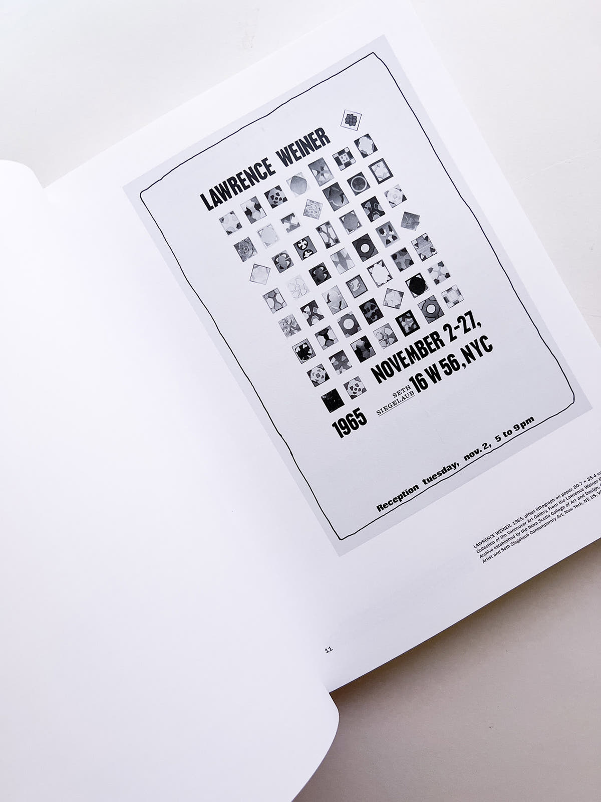 OF & ABOUT POSTERS: THE LAWRENCE WEINER POSTER ARCHIVE (1965-2021) / Lawrence Weiner