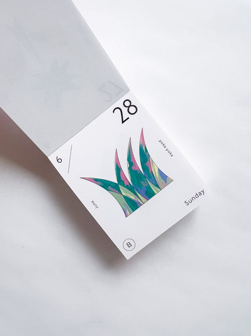 uki uki daily calendar 2026 / Nozomi Aoyama