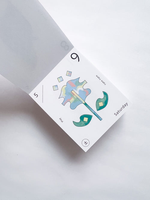 uki uki daily calendar 2026 / Nozomi Aoyama