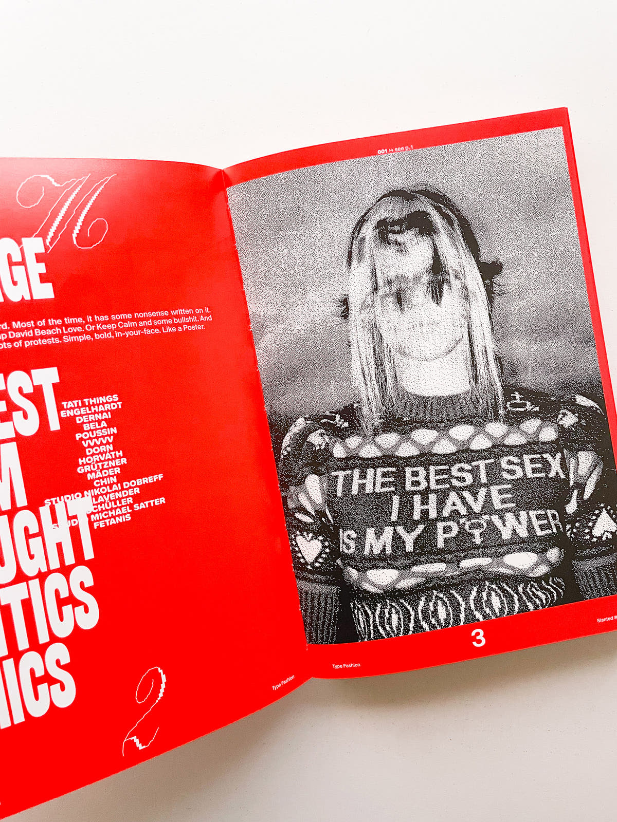 Slanted Magazine #44 Type Fashion
