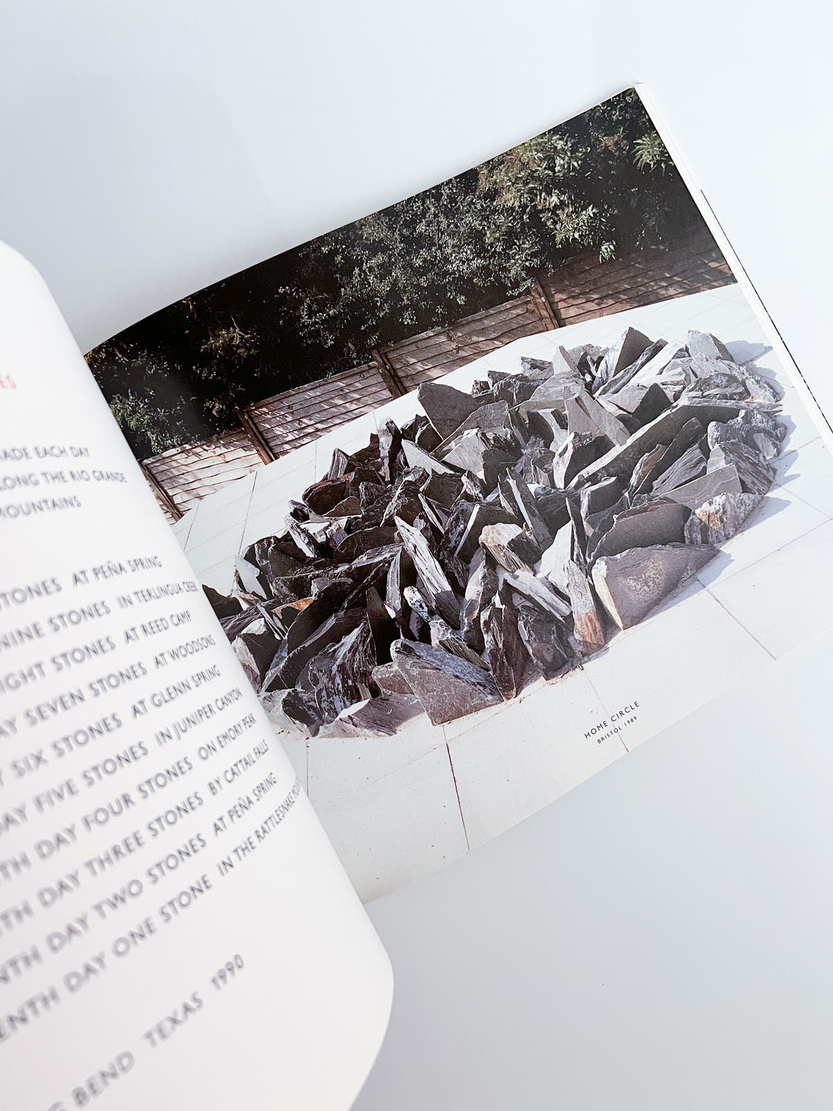 Walking in Circles / Richard Long